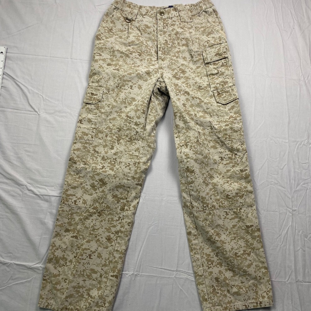 5.11 511 Tactical Mens Desert Digital Camoโ Cargo Pants 30x32 Cotton Tactical